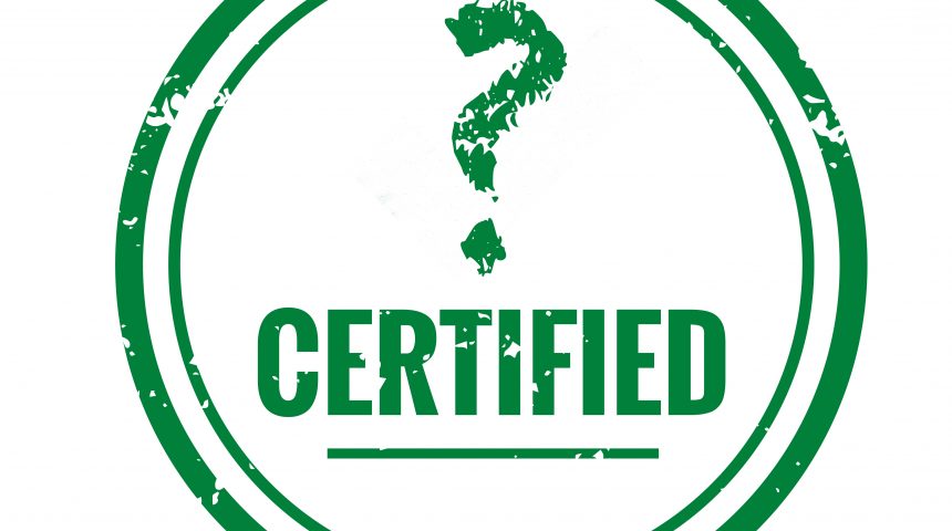 Certificazione, qual è il problema?
